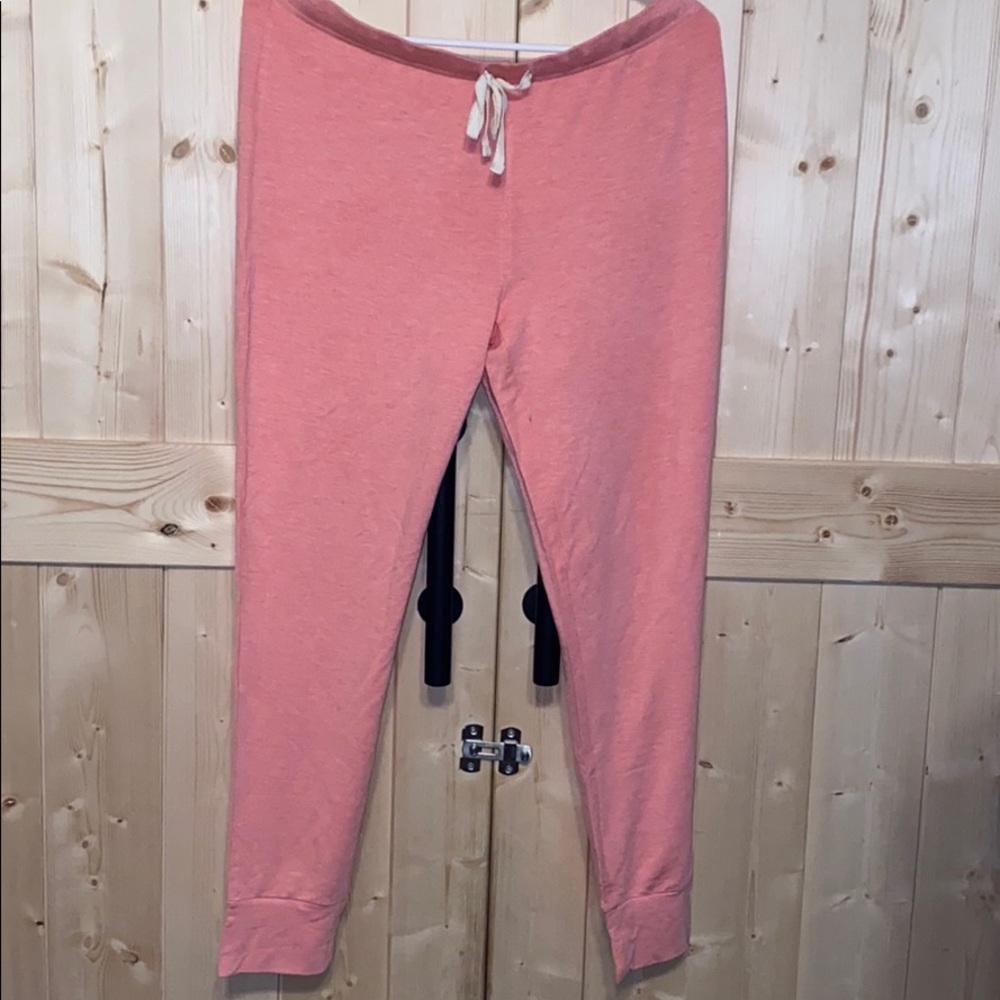 Pink Drawstring joggers